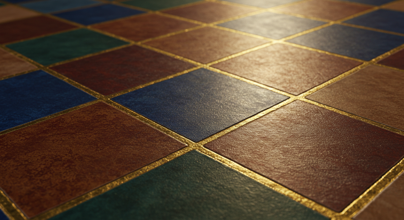 Moroccan-Style Patterned Tiles