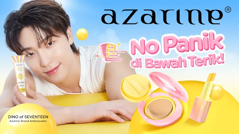 Azarine Umumkan DINO of SEVENTEEN sebagai Brand Ambassador Baru: Simak Kolaborasi Spesialnya!