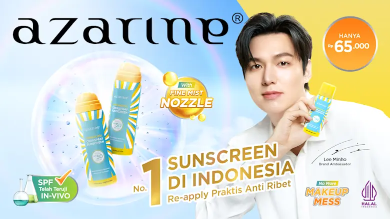 Banner Ceraspray Sunscreen KV