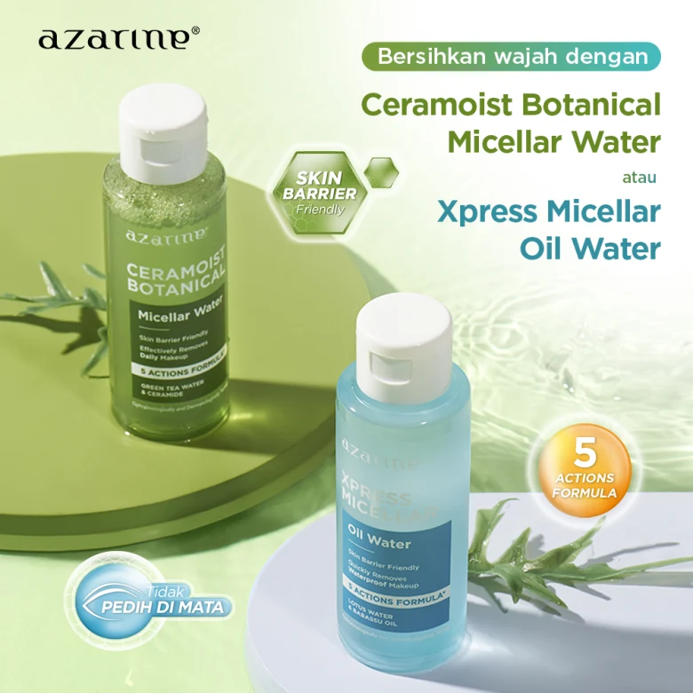 Bersih Total Dengan Micellar Water dari Azarine