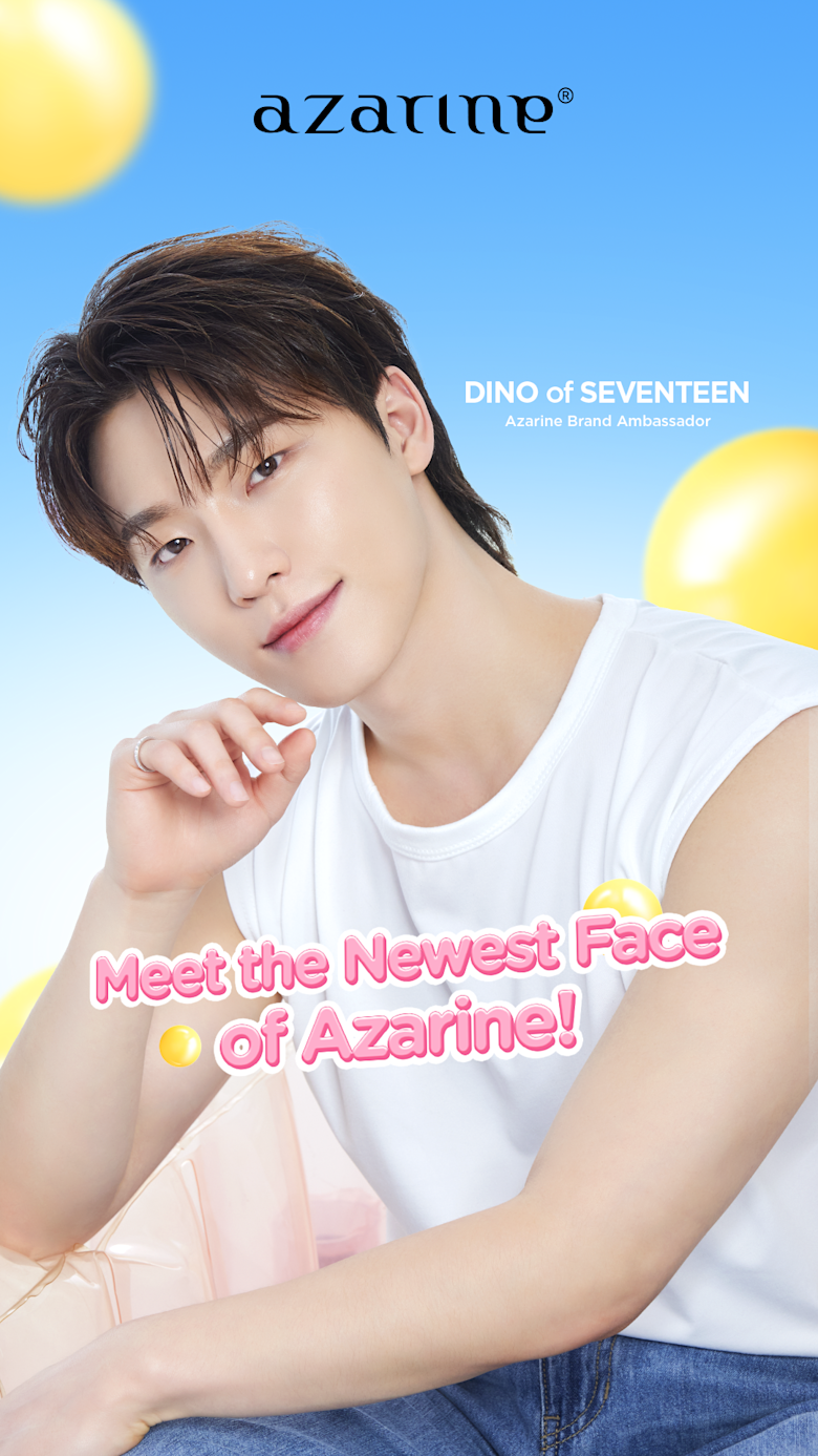 Azarine Resmi Gandeng DINO of SEVENTEEN, Bukti Brand Lokal Makin Mendunia