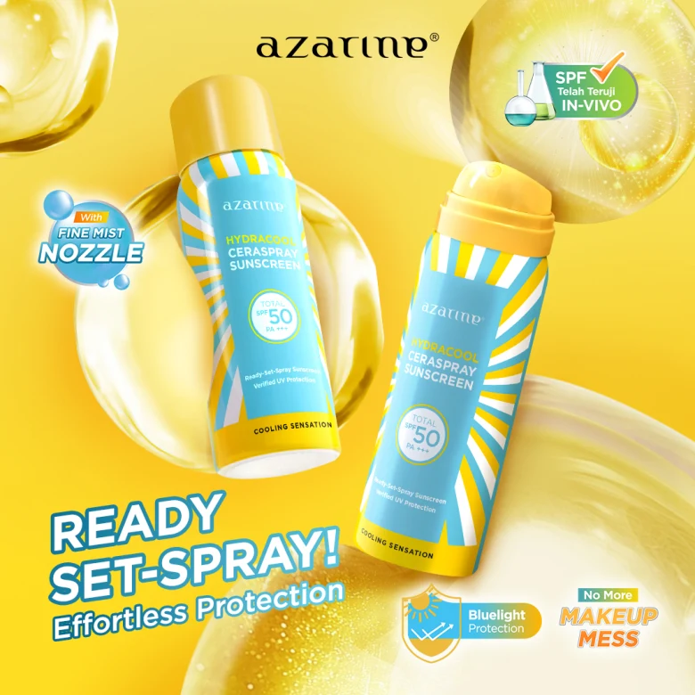 Mengapa Azarine Ceraspray Sunscreen Menjadi Pilihan Terbaik Untuk Lindungi Kulitmu?