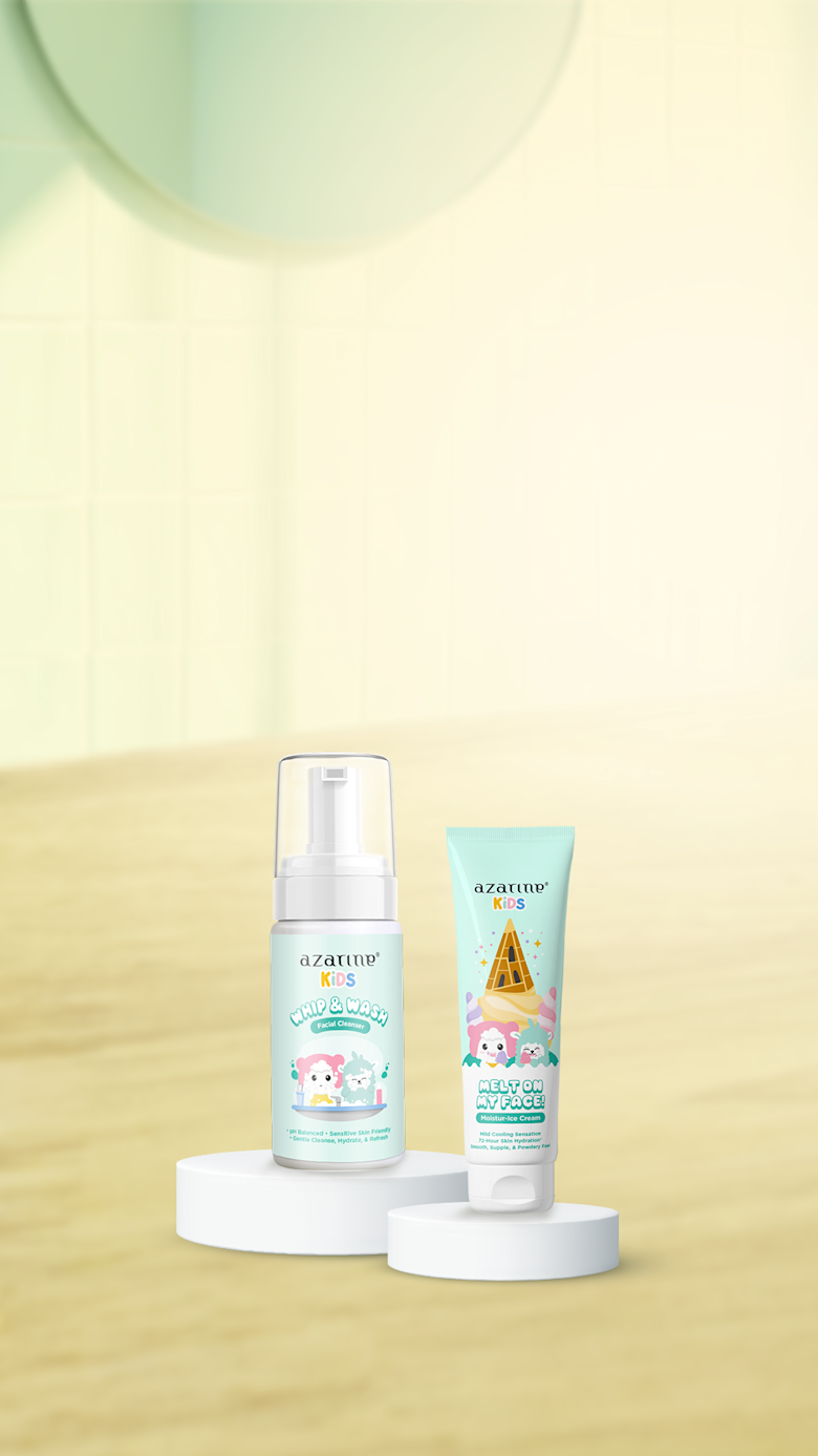 Azarine Kids Rilis Facial Wash & Moisturiser dengan Formula Lembut: Perawatan Kulit Anak Kini Lebih Aman!