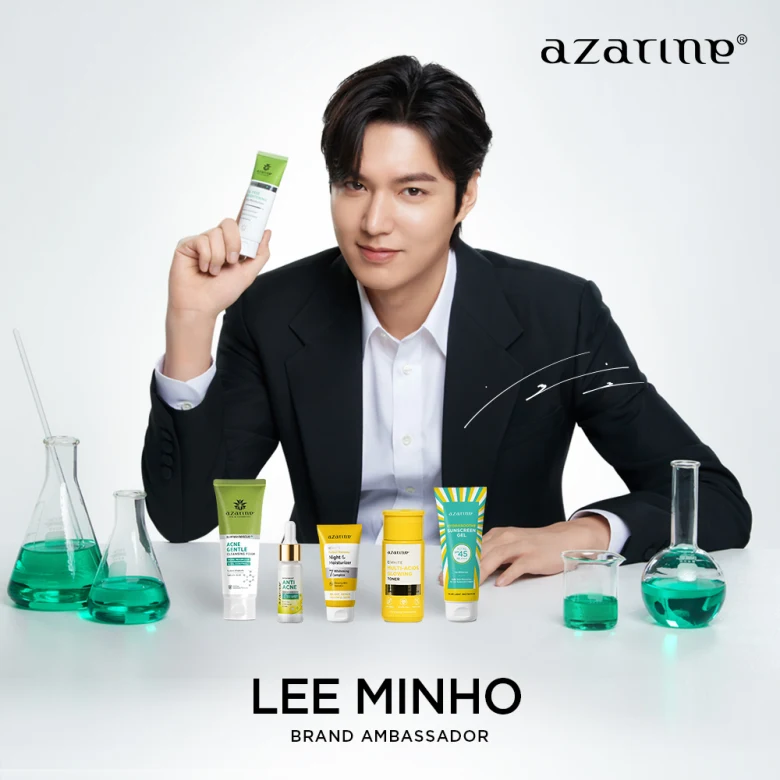 Azarine Gaet Lee Minho Sebagai Brand Ambassador Terbaru