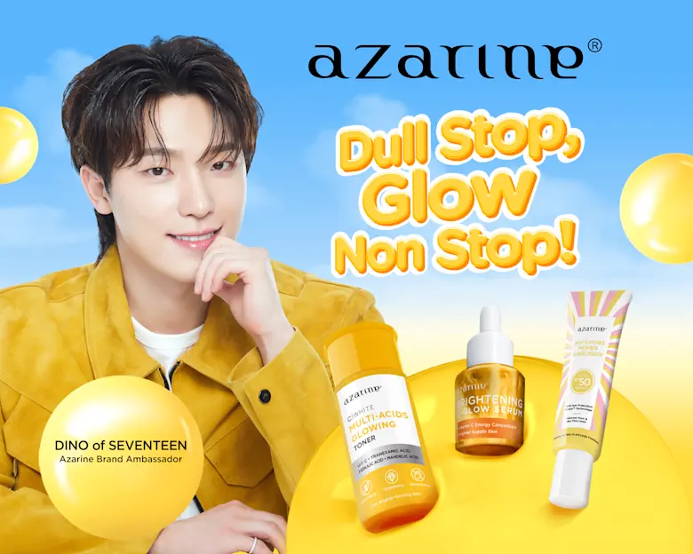 From Stage to Skincare: DINO of SEVENTEEN Percayakan Produk Perawatan Kulitnya pada Azarine