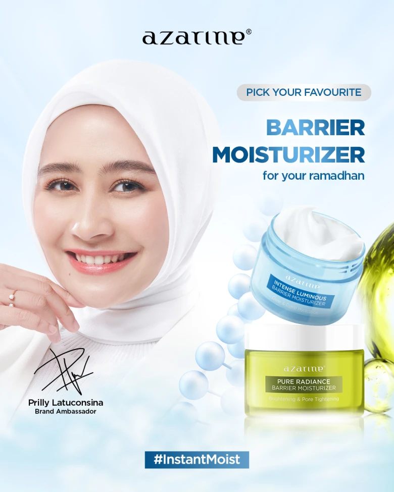 Choose Your Secret of Glowing Skin! Azarine Barrier Moisturizer, Teenager Moisturizer yang Affordable di Kantong Pelajar! 