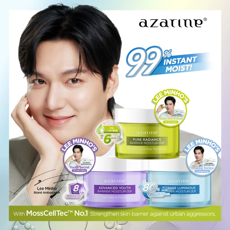 Moisturizer Favorit Brand Ambassador Azarine!  