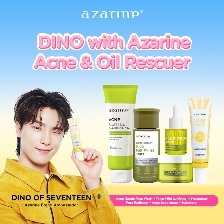 Limited Edition! DINO Of Seventeen With Azarine Hadirkan Exclusive Merchandise 