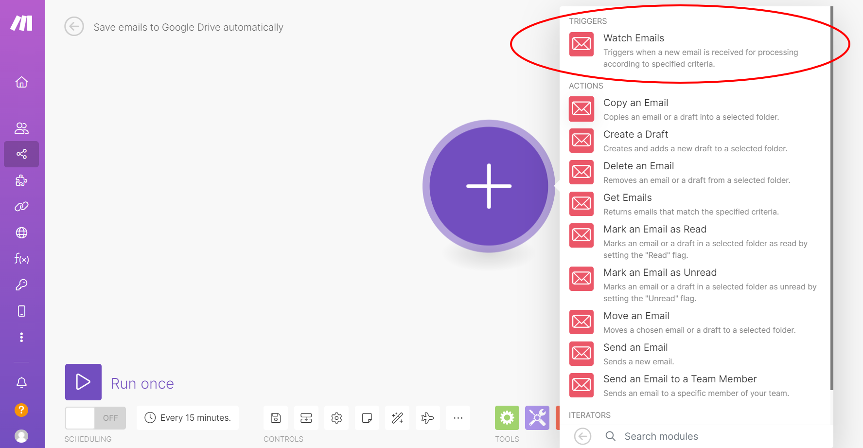 Save email attachments in the right Google Drive folders