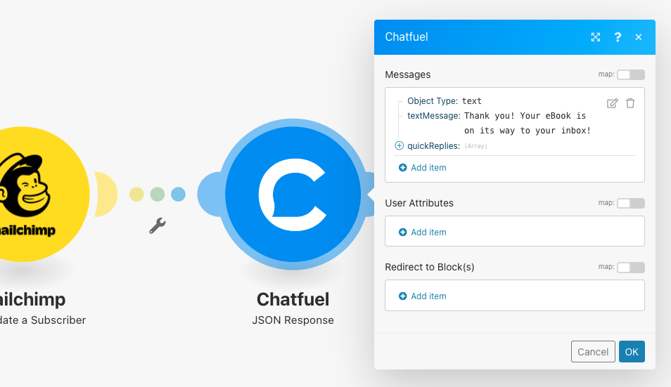 chatfuel-json-response-module-setup-with-simple-text-block