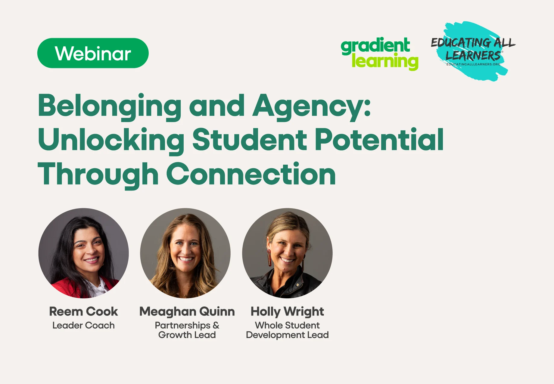 How does a sense of belonging and agency drive student success?
