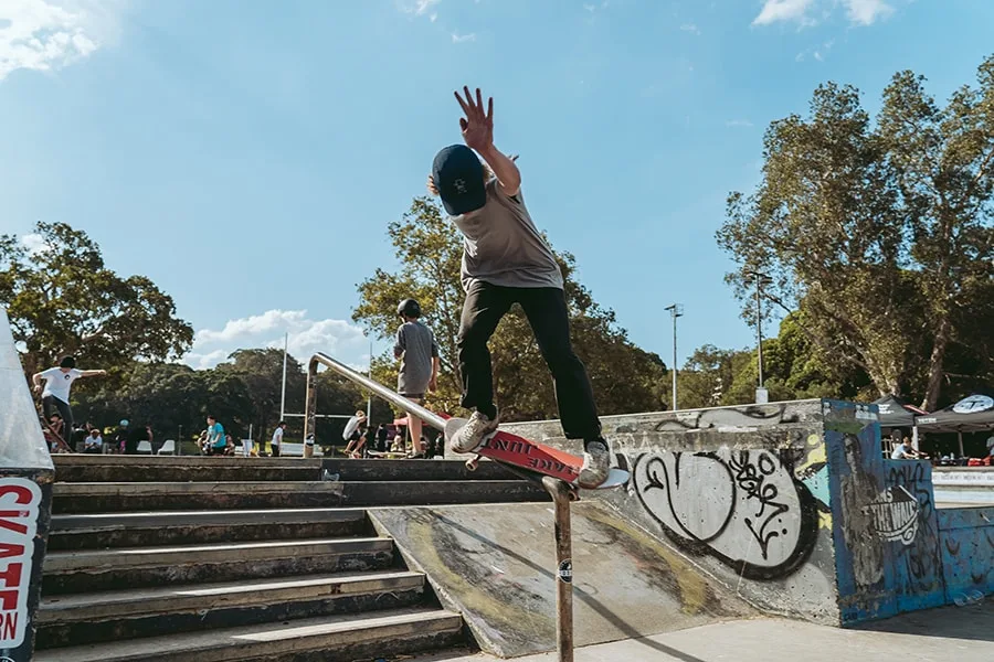 skateboarding mates tricks and beating challenges