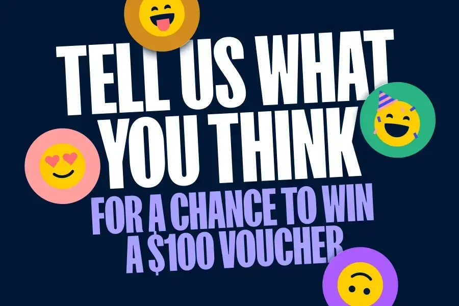Annual survey $100 voucher