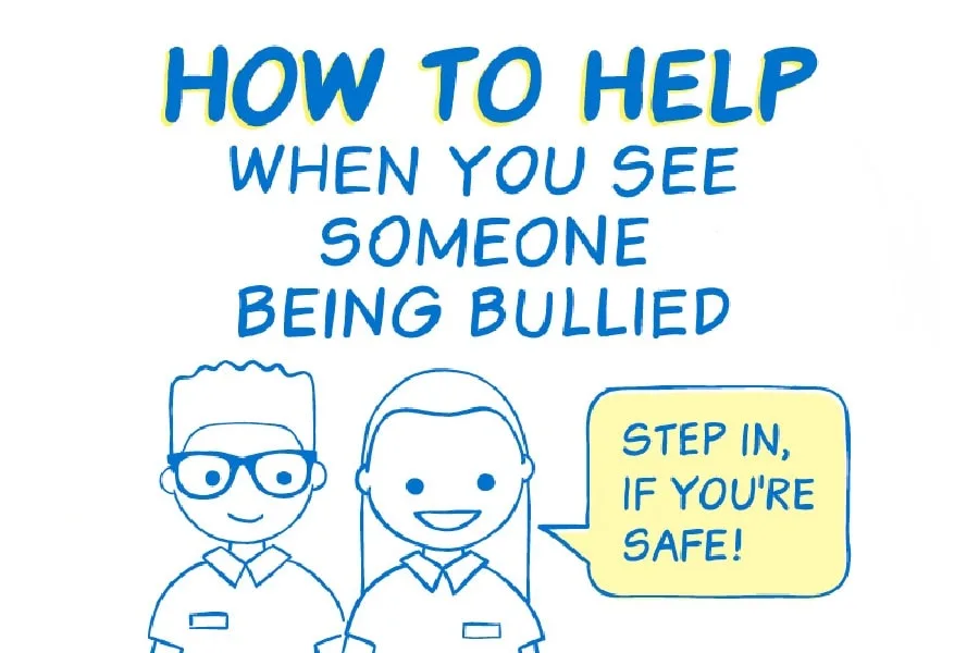 how to help when you see someone being bullied thumbnail
