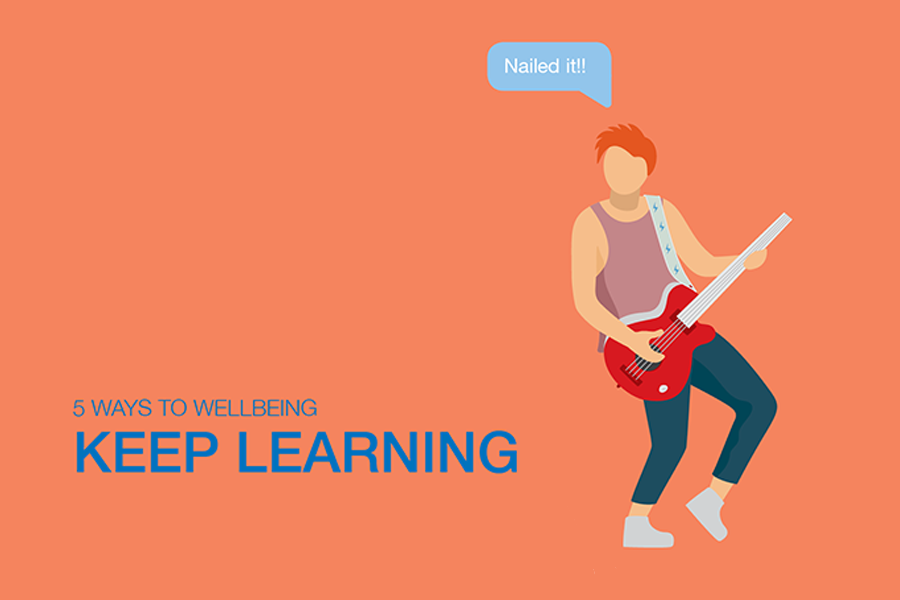 Keep learning | 5 ways to wellbeing | ReachOut Schools