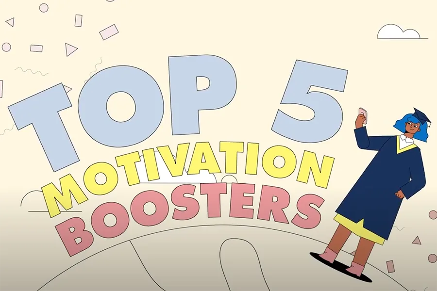 top 5 motivation boosters