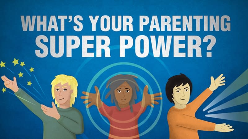 whats your parenting superpower cartoon