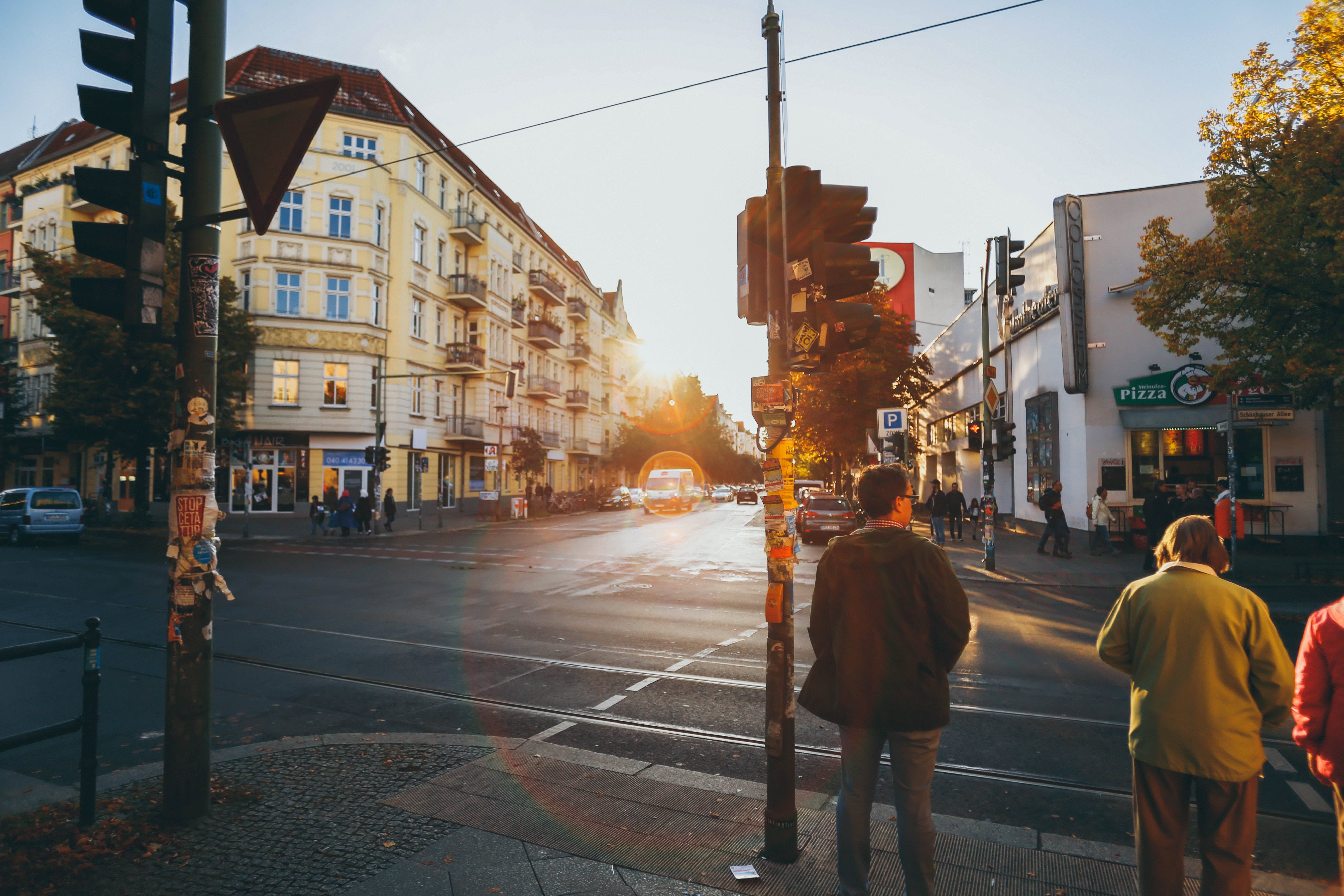People talking a walk through the streets of Berlin; Reasons to live in Germany