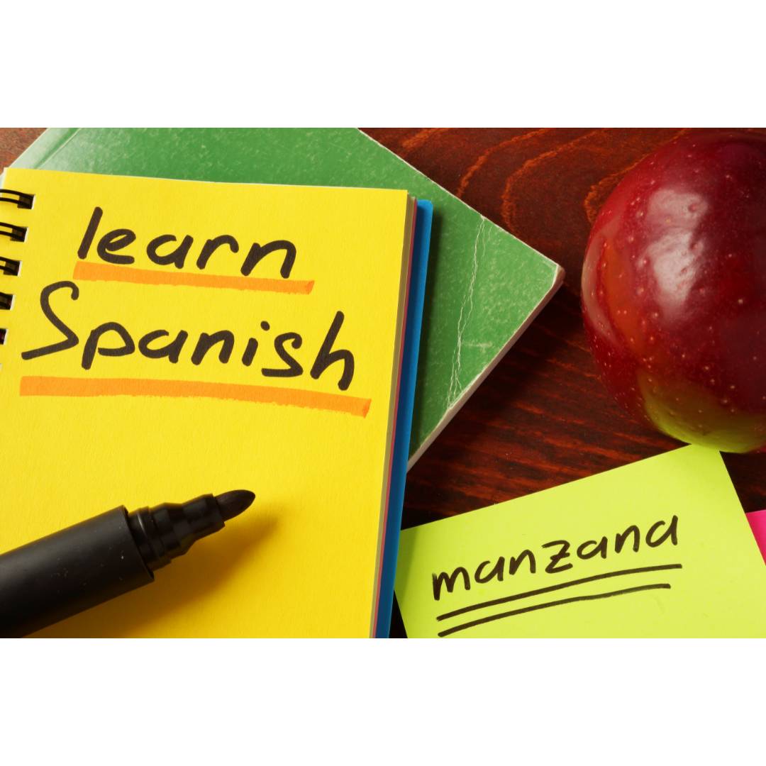 Learn Spanish notebook
