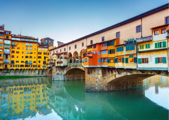 An image showing Ponte Vecchio in Florence