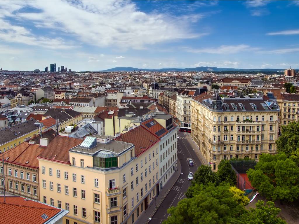 Vienna skyline