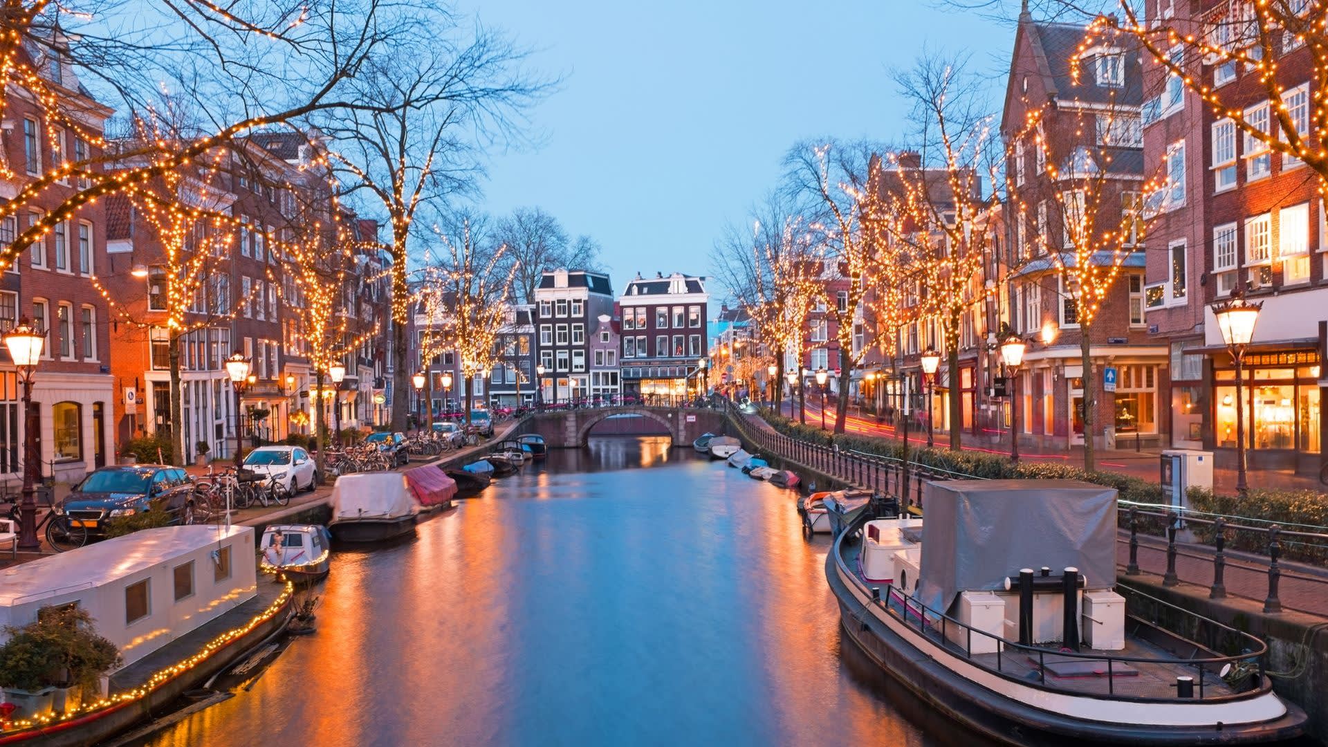 Netherlands canal view