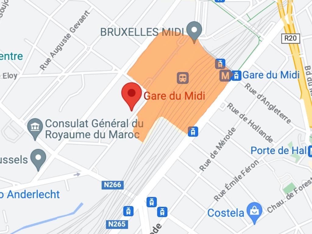 Are There Areas To Avoid In Brussels   Gare Du Midi 