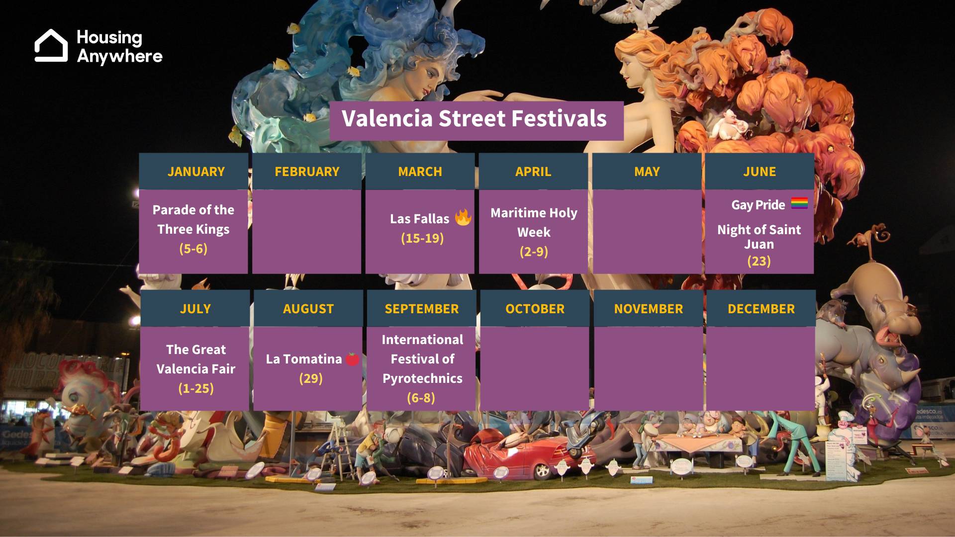 Valencia Festivals You Can't Miss in 2022 2023