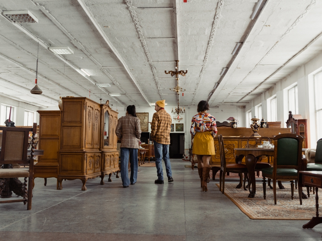 Second hand furniture charity deals shops near me