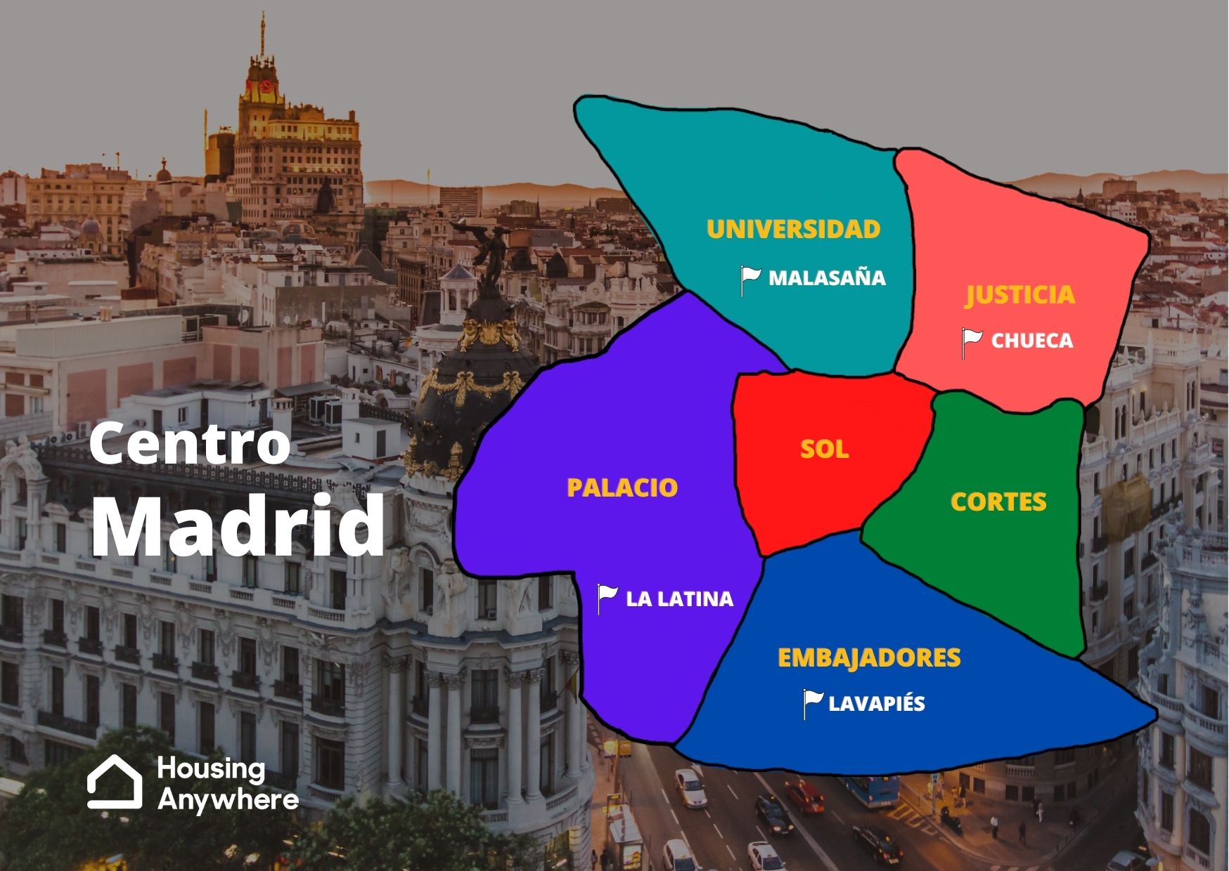 The Best Neighbourhoods In Madrid To Live In 2023   Madrid Centro Neighbourhoods 