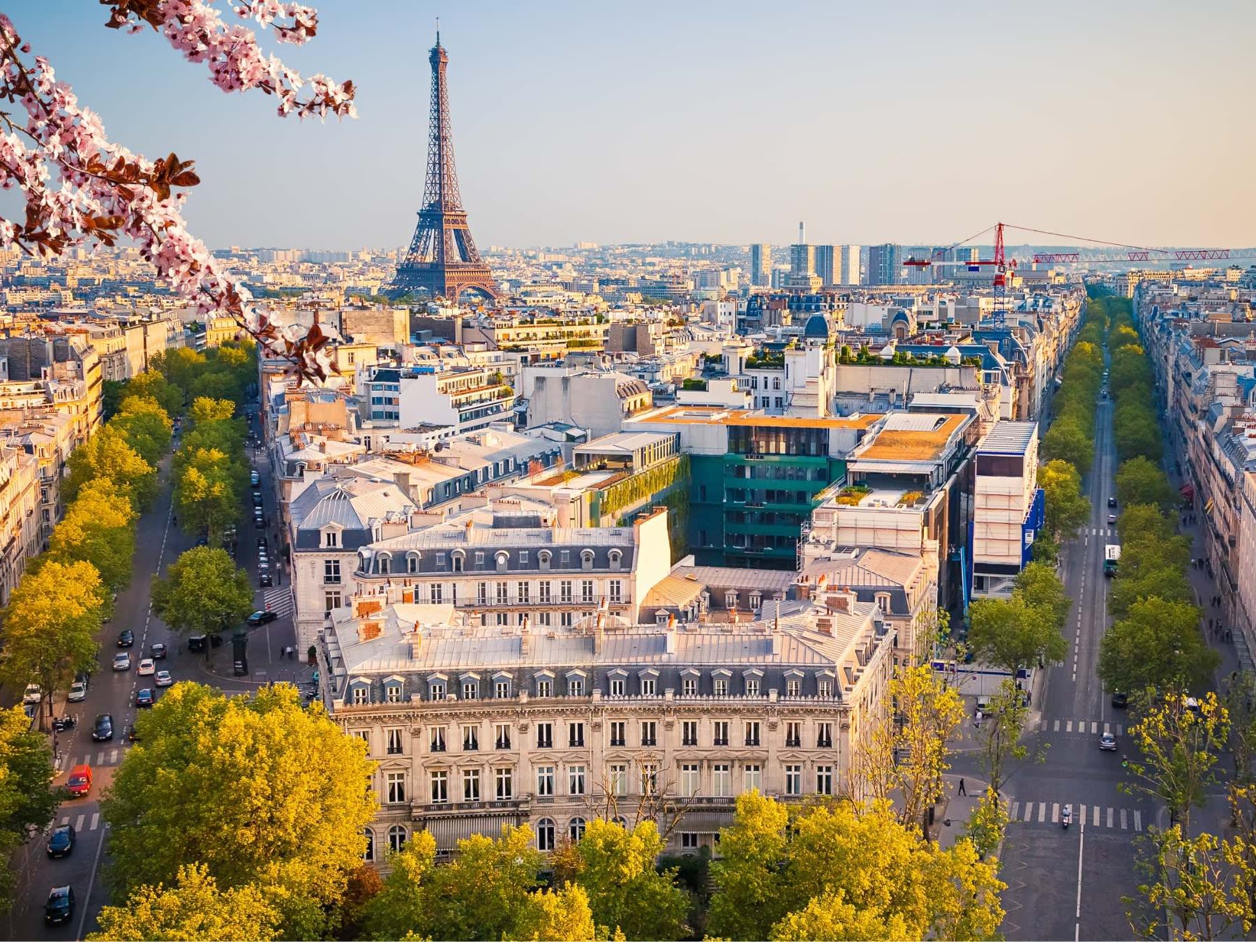 Paris at spring