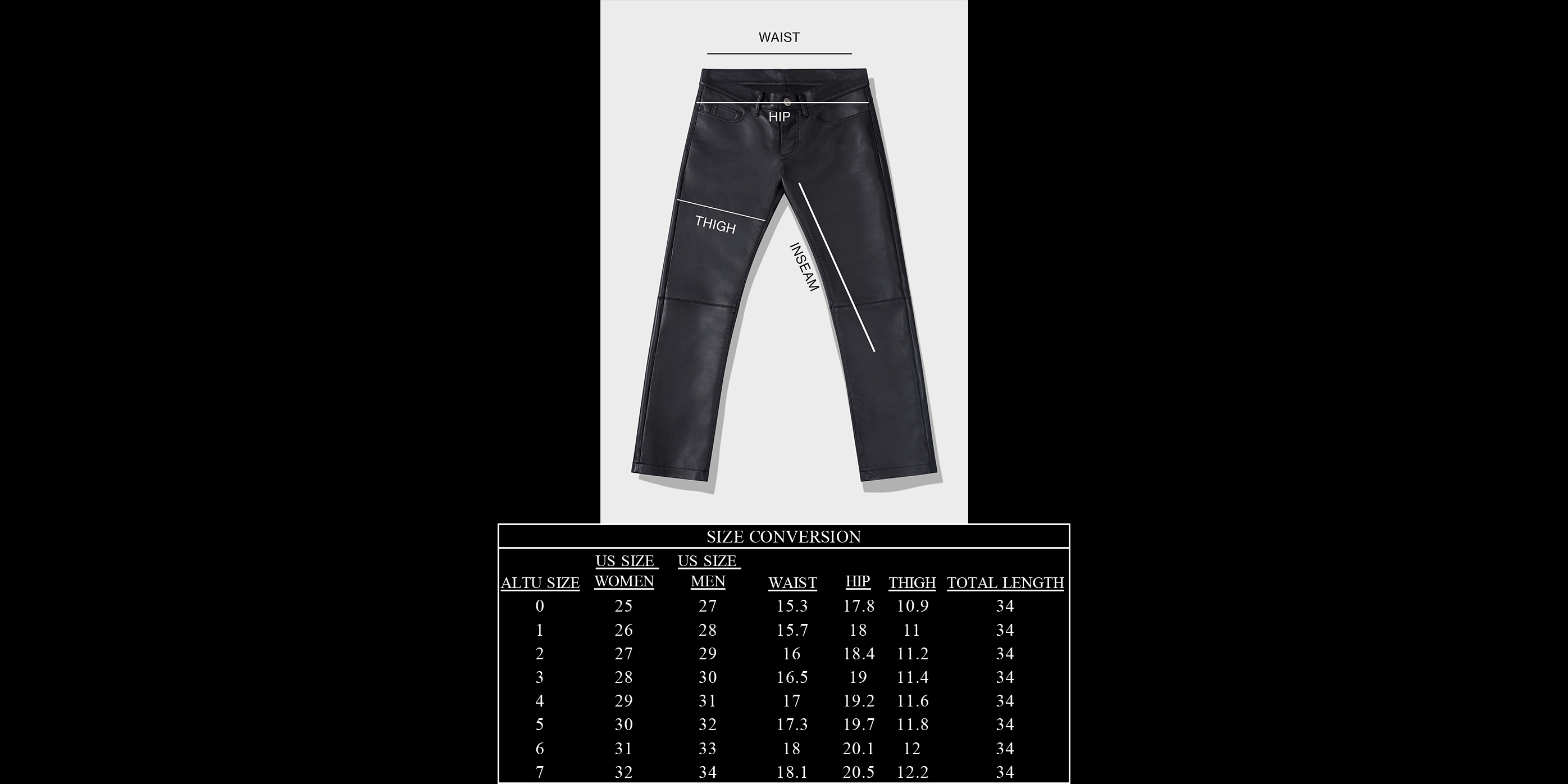 pant 32 size