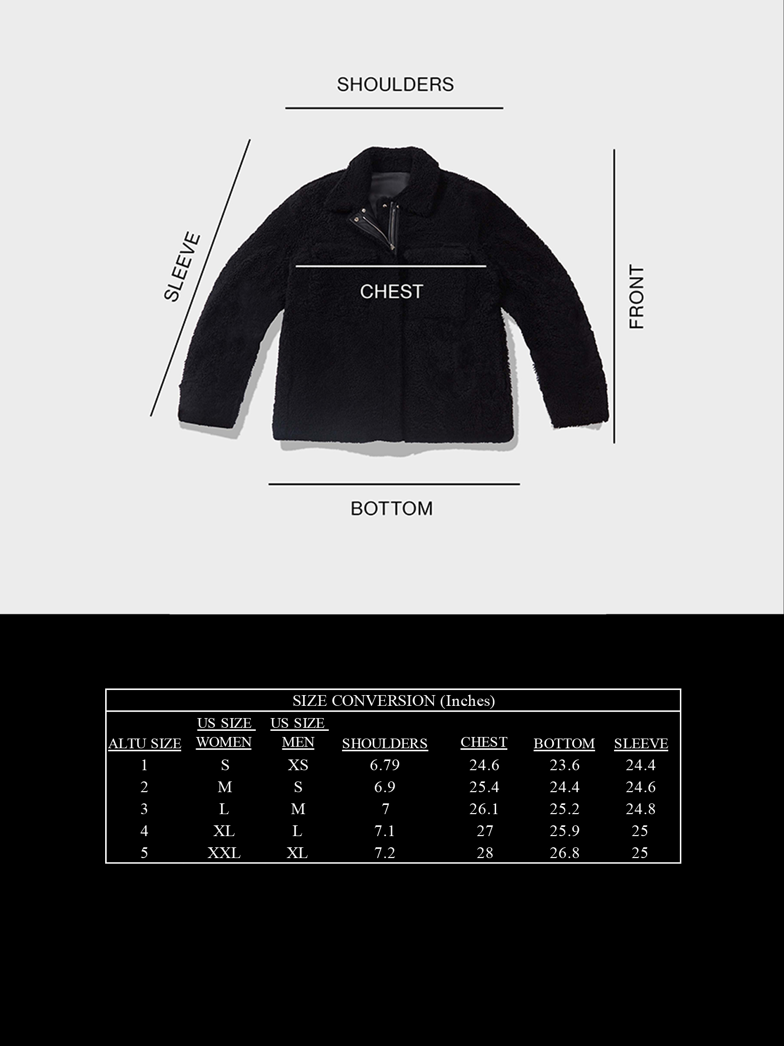 Reversible Leather/Shearling Jacket Reversible Leather/Shearling Jacket