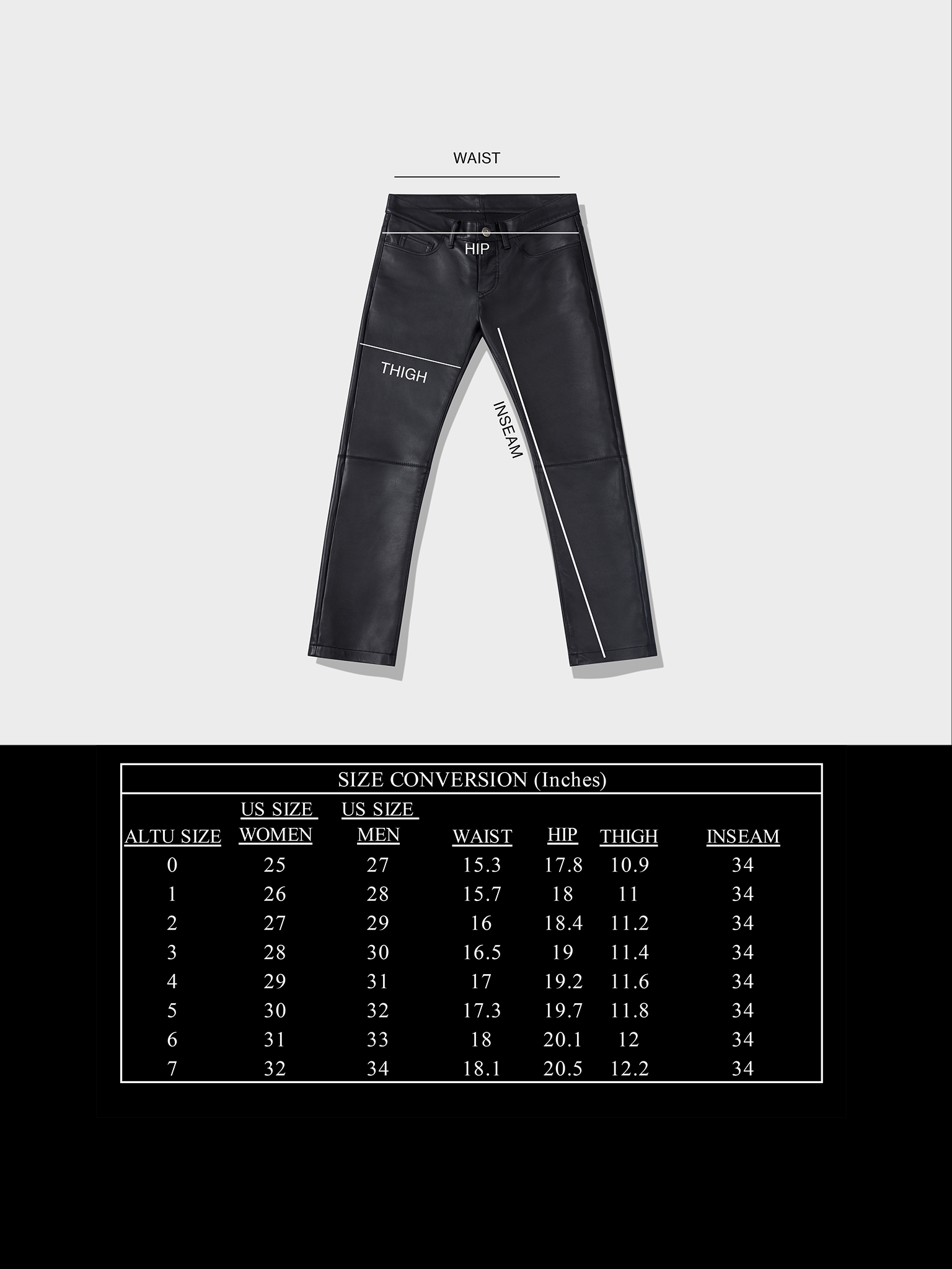 women's 6 in men's pants