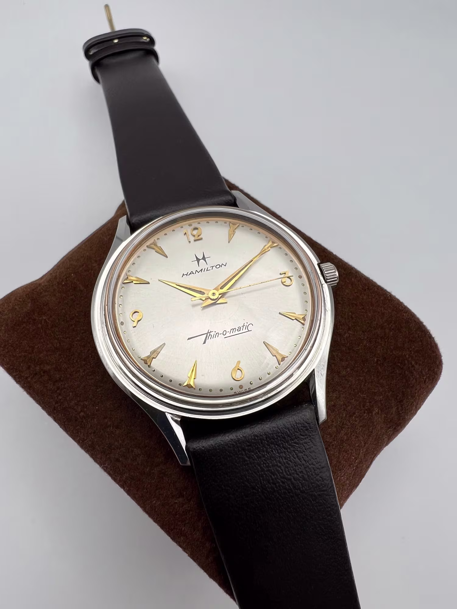Hamilton Thin-o-matic 1960s, dial straight on