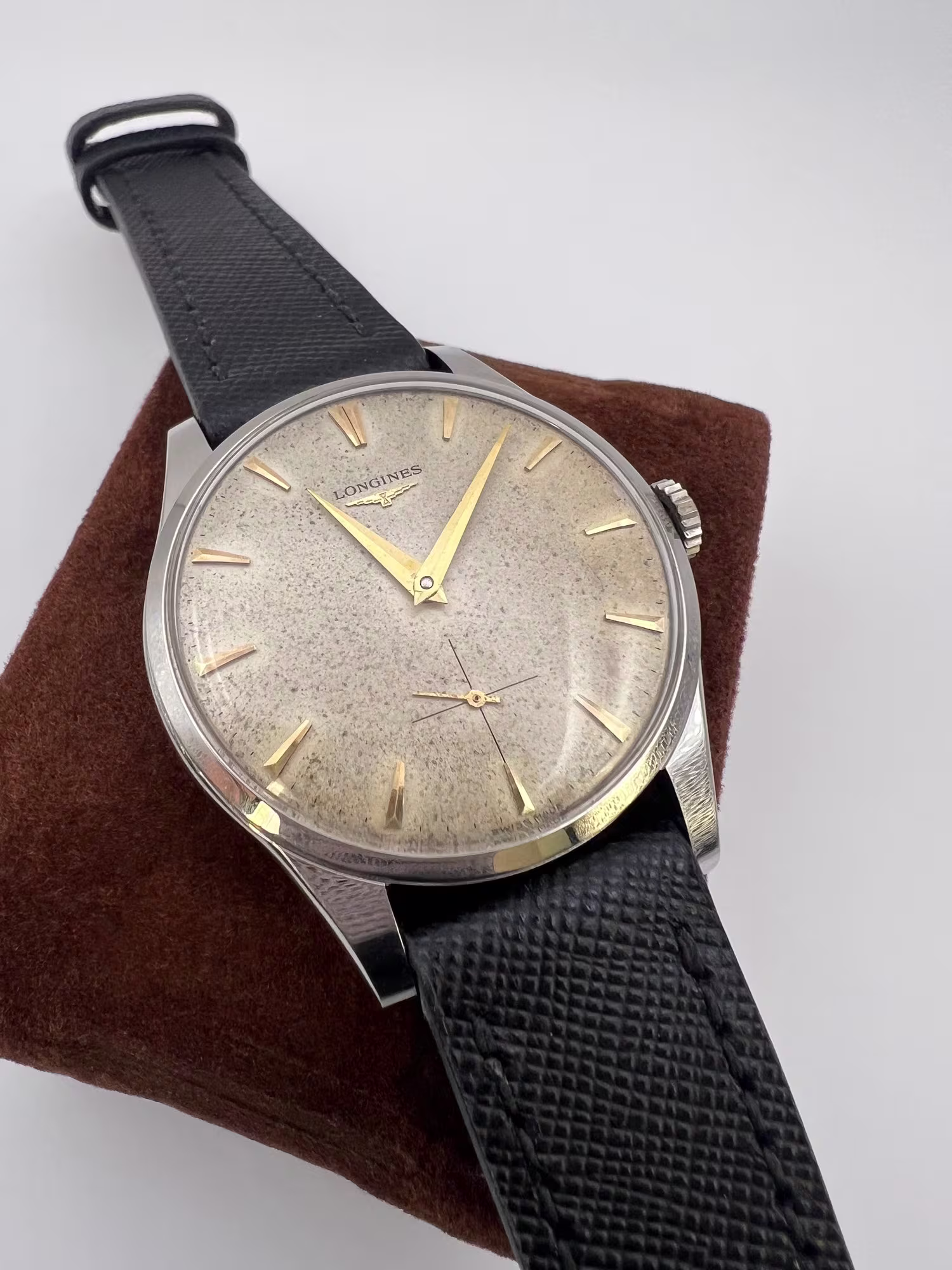 Longines Calatrava Dress Watch, 1950s, dial straight on