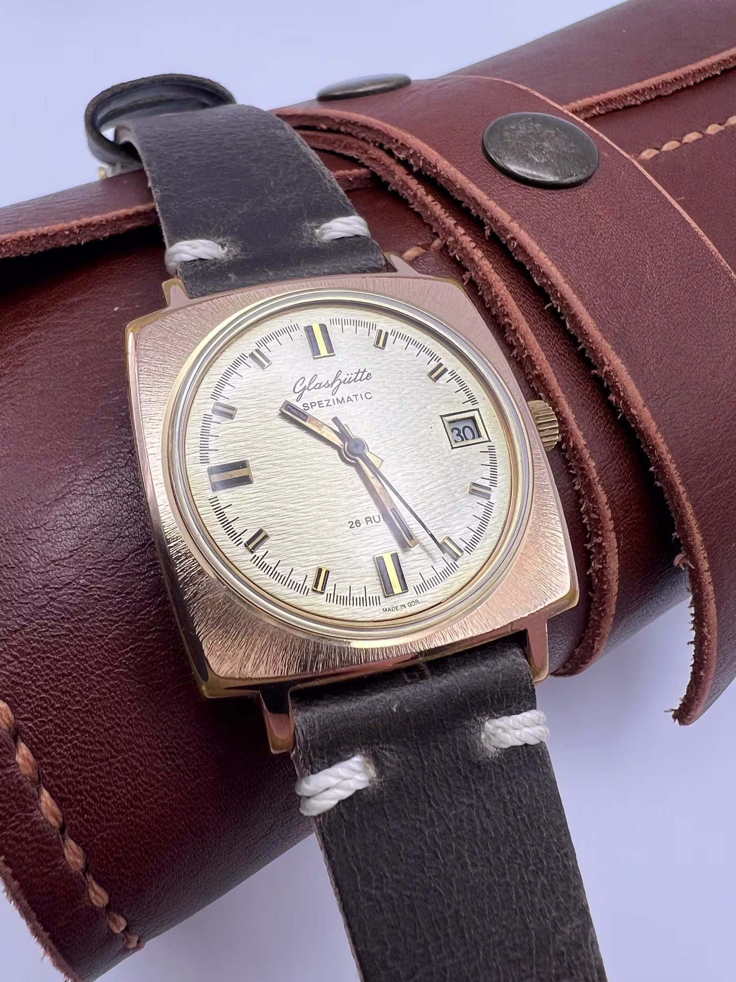Glashutte Original Spezimatic Three-hand 1970s