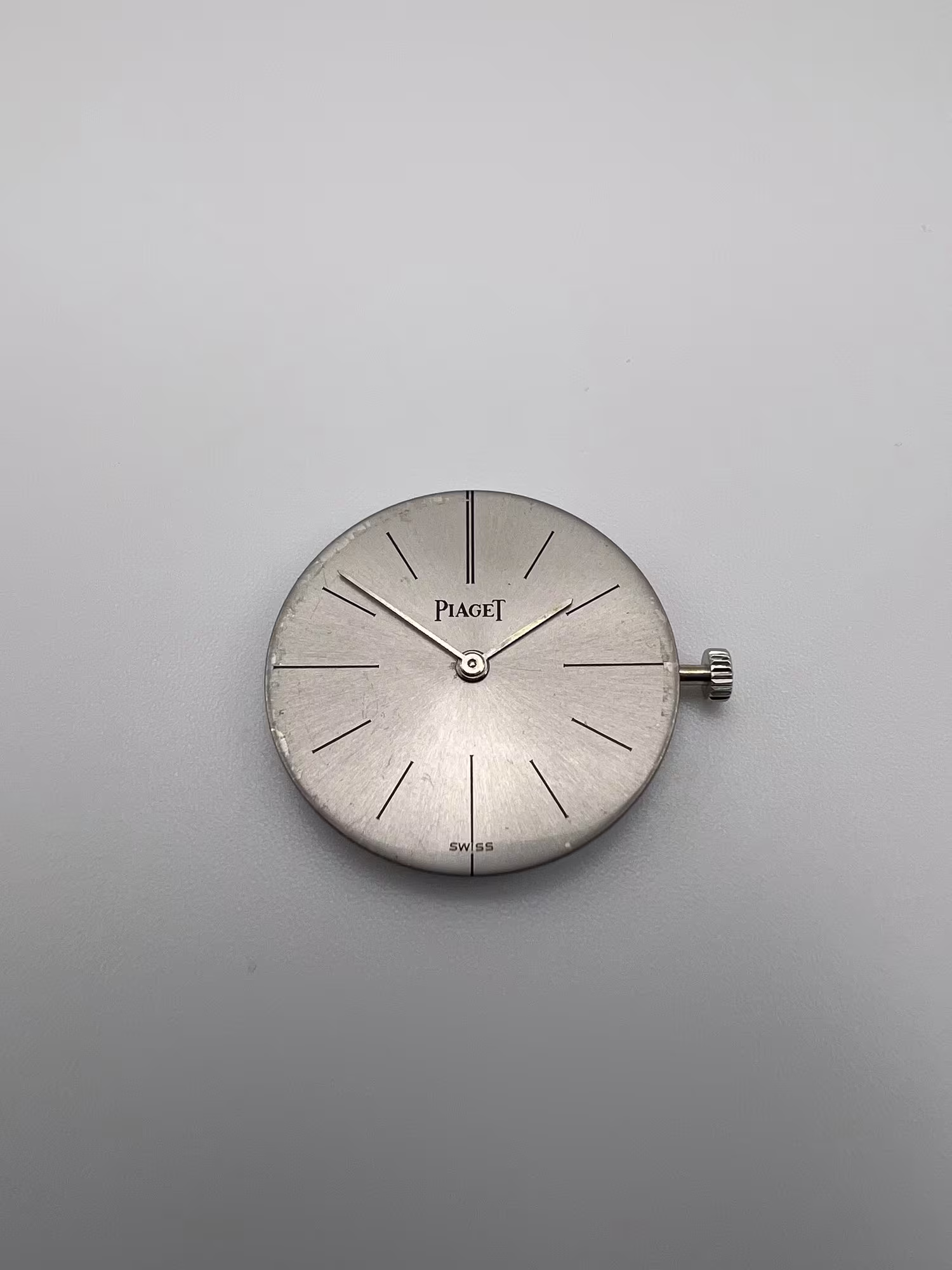 Piaget Dress Watch 1970s, Manual Cal. 9P — dial straight on
