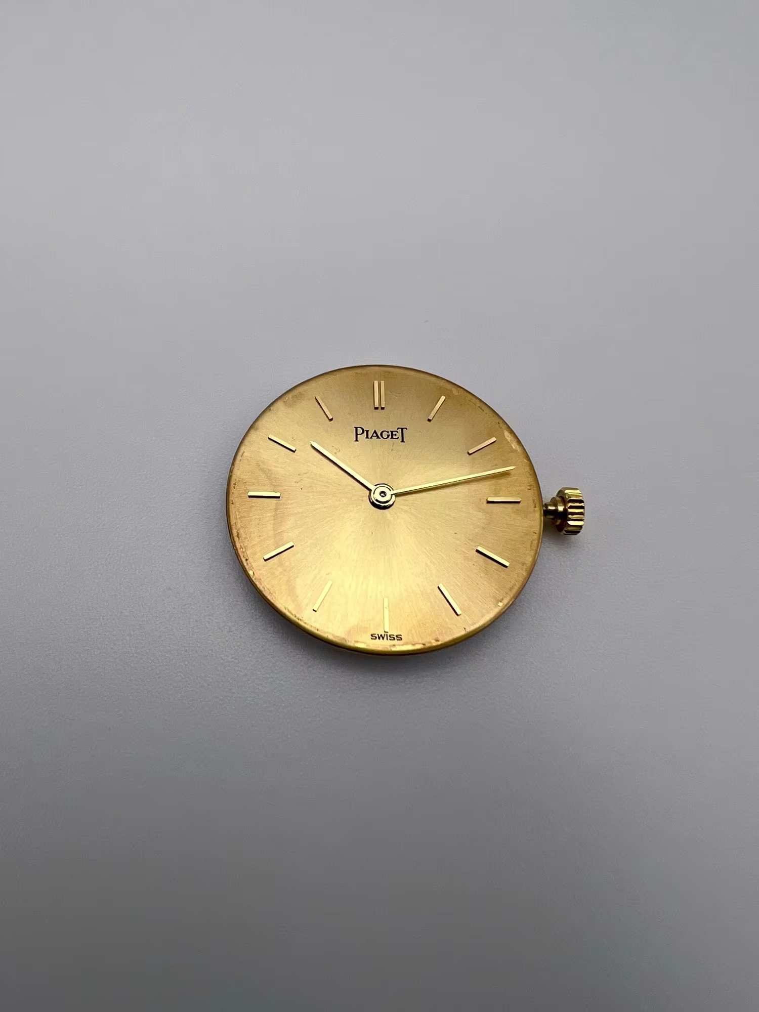 Piaget 9P1 Dress Watch, 1970s, dial straight on