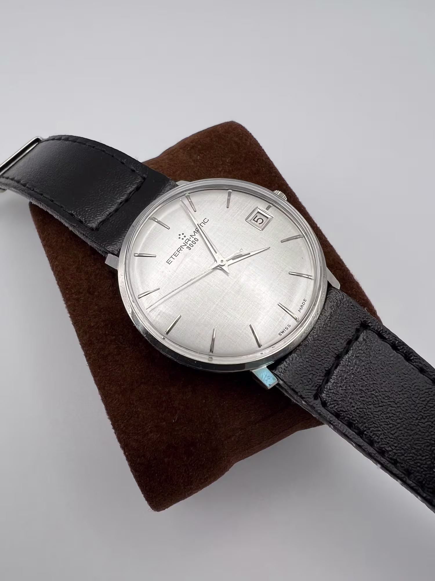 Eterna Eternamatic 3000 Dress Watch 1960s, dial straight on