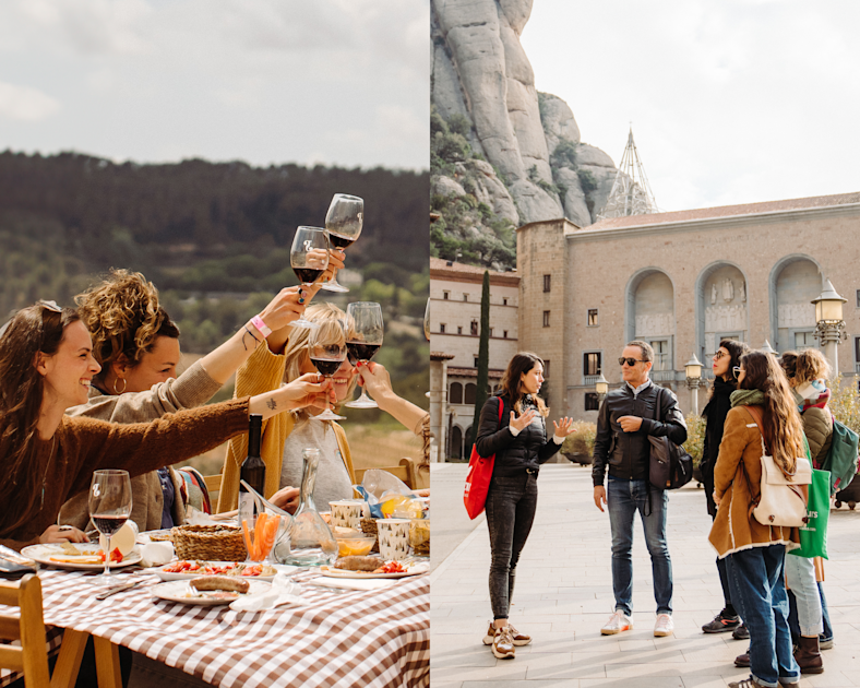 Bild der Barcelona-Aktivität Tagesausflug nach Montserrat mit Cava-Weingut