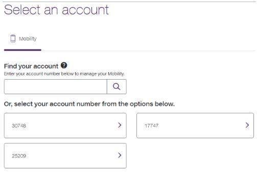  How to change your add-ons - Select account