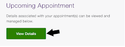 View your appointment - View details B