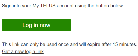 My TELUS Log in now Email