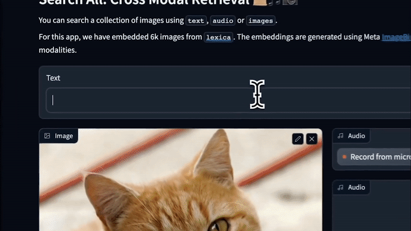 Use ImageBind & Multimodal Retrieval for AI Image Search