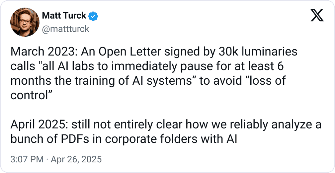 corporate data with AI