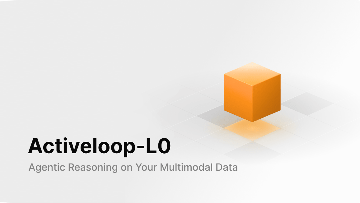 Activeloop-L0: Agentic Reasoning on Your Multimodal Data