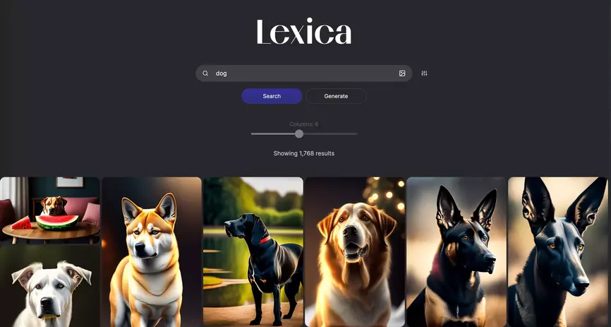 lexica_image_search