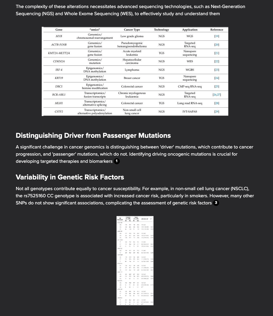 research findings