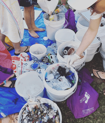 Dana Taylor Waste Beach Clean up